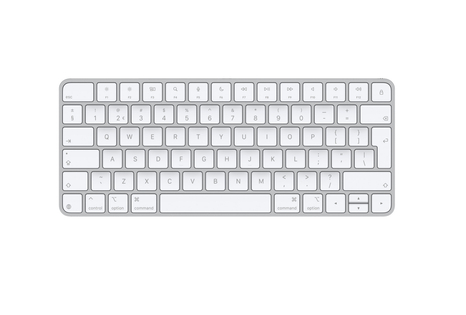 Mini wit Apple  toetsenbord